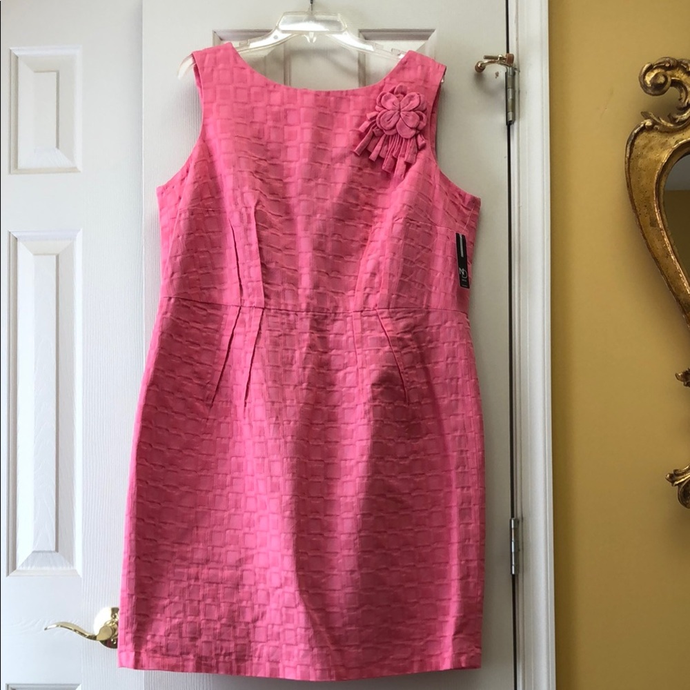 Charming Pink Sleeveless Women’s Dress